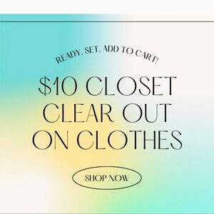 $10 closet sleeping out‎